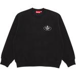 Свитшоты Supreme Crest Crewneck 'Black' 1