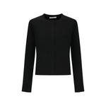 round neck cardigan 1