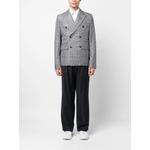 checked double-breasted blazer 2