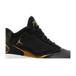 Кроссовки Air Jordan Max Aura 4 GS 'Black Metallic Gold' 2