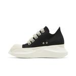 Кроссовки Rick Owens DRKSHDW Fogachine Cotton Denim Megalace Abstract Low 'Черное молоко' 3
