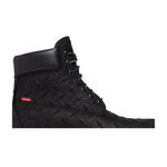 Ботинки Supreme x Timberland 6 Inch Premium Waterproof Boot 'Embossed Diamond Plate - Black' 2