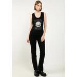 Harley-Davidson® Willie G™ Ребристый топ-майка с черепом 4
