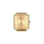 Cube Женские кварцевые часы из нержавеющей стали 3