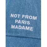 denim slogan baseball cap 3