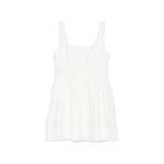 Serena lace-trim mini dress 1