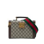 Сумка-сэтчел Savoy с узором GG Supreme и отделкой Web (2016-2026 годы) 1