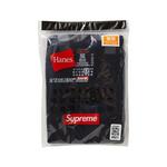 Майки Supreme x MM6 Maison Margiela Tagless Tank Top (1 упаковка) 'Black' 1