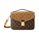 Сумки с верхней ручкой Louis Vuitton Pochette Metis 'Brown Monogram Reverse Canvas' 1