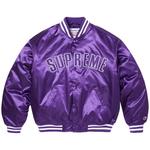 Университетские куртки Supreme x Champion Satin Varsity Jacket 'Purple' 1