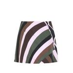Iride print silk skirt 5