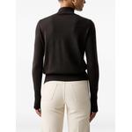 Love Birds-motif mock-neck sweater 3