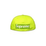 Кепки Supreme x New Era Reverse Box Logo Hat 'Bright Yellow' 2