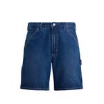 logo-embroidered carpenter shorts 1