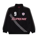 Худи Supreme Equipé Half Zip Sweatshirt 'Черный' 1
