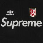 Свитеры Supreme x Umbro Zip Up Sweater «Black» 3