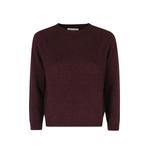 Three-quarter sleeve wool-camel jumper 1