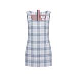 Платье мини в клетку Windowpane 1