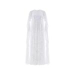 Anais sequin-embellished cape dress 1
