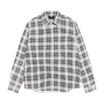 Рубашки и топы Stussy Dax Printed Shirt 'Серый' 1