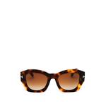 tortoiseshell-effect sunglasses 1