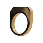 Украшения Rick Owens Hollywood Ring 'Silver Plated Gold' 2