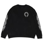 Свитеры Chrome Hearts Horseshoe Logo Crewneck Sweatshirt 'Черный' 1
