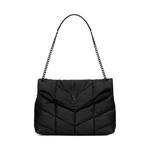 Сумки через плечо Saint Laurent Medium Loulou Shoulder Bag 'Черный' 1