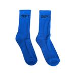 logo-intarsia ribbed socks 1