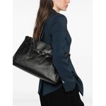 buckle-detail leather shoulder bag 2