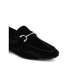 Ashe horsebit-detail velvet loafers 4