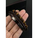 Мужской браслет из тигрового глаза 3