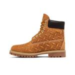 Ботинки Supreme x Timberland 6 Inch Premium Waterproof Boot 'Embossed Diamond Plate - Wheat' 3