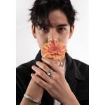 Amour Bloom Кольцо с аммолитом 044 4