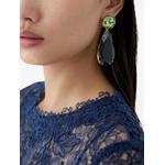 crystal clip-on drop earrings 2