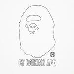 Топы GOAT Exclusive BAPE Contrast Stitching Relaxed Fit Tee 3