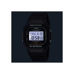 DW-5600UE-1 мужские цифровые часы с черным смоляным ремешком 6
