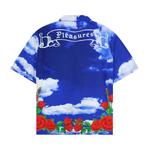 Рубашки Pleasures White Horse Camp Shirt 'Blue' 2