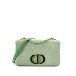 Стеганая сумка через плечо Caro Bag Macrocannage Quilt Denim 1