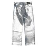 Джинсы Silver с эффектом металлик 2