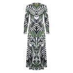 Кружевное платье Lace Nature с длинными рукавами 1