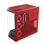 HYTE Y50 RGB ATX корпус - Черно-красный 7