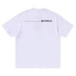 Футболки BAPE Graffiti Bape Logo Relaxed Fit Tee 'White' 2