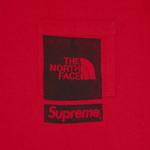 Футболки Supreme x The North Face Printed Pocket Tee 'Red' 2
