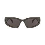Солнцезащитные очки Balenciaga Shield-Frame Bio Injection 'Grey Grey Grey' 1
