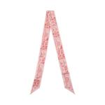 Аксессуары Givenchy Patchwork Stamp Silk Bandeau 'Light Pink Vermillion' 1