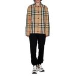 Куртка Burberry Check из нейлона в архивном бежевом цвете 5