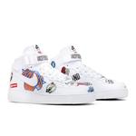 Кроссовки Supreme x NBA x Nike Air Force 1 Mid 'White' 8