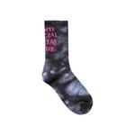 Носки и колготки Anti Social Social Club Call My Bluff Tie Dye Socks 'Black' 2