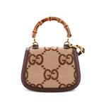 Сумка через плечо Bamboo 1947 Top Handle Bag Jumbo GG Canvas Mini 2